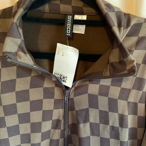 H&M DIVIDED Crop Top Long sleeve